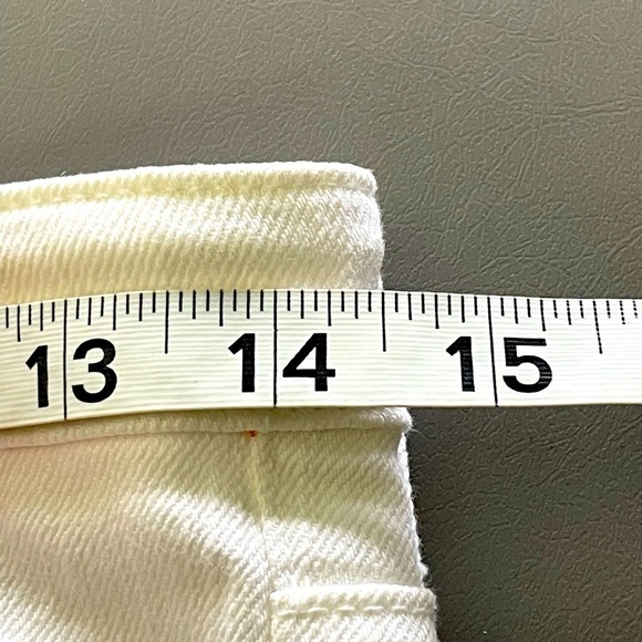 AG Adriano Goldschmied "The Stevie" White Jeans  NWT | Size 26 - Picture 14 of 16